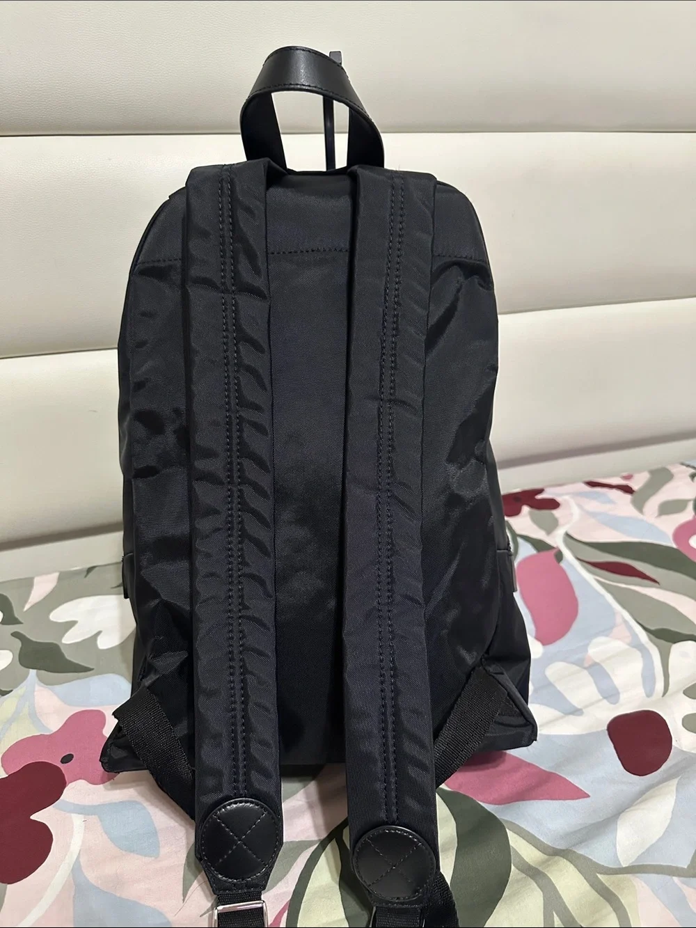Marc Jacobs Black Nylon Backpack Unisex